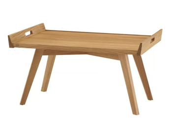 LUPO - Low rectangular oak coffee table by Ligne Roset - view 2